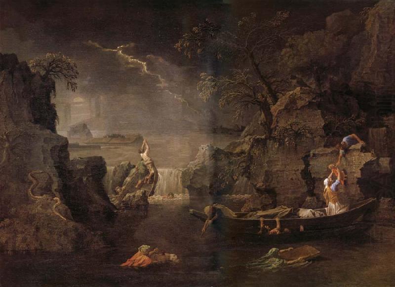 POUSSIN, Nicolas L.Hiver ou Le deluge china oil painting image